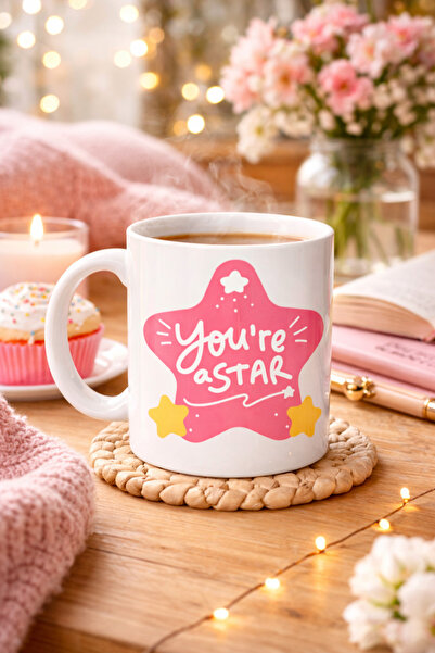 CT STONES You'Re a Star "You Are a Star" Written Porcelain Mug Model 154 – Mo...