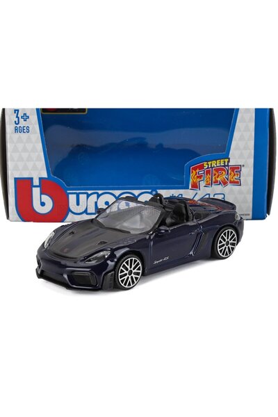 JPT Bburago Porsche 718 (982) Diecast Model 1:43 Μπλε
