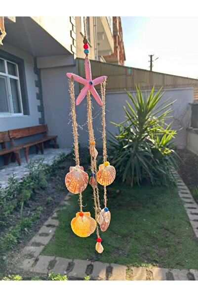Senora Design Deniz Kabuklu Rüzgar Çanı ( Sarkaç) – El Yapımı Deniz Yıldızı A...