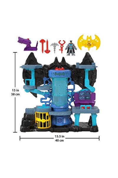 FISHER PRICE Fisher-Price Imaginext™ DC Super Friends™ Bat-Tech Batcave™ Batman'in Mağarası, 3-8 Yaş Arası GYV24