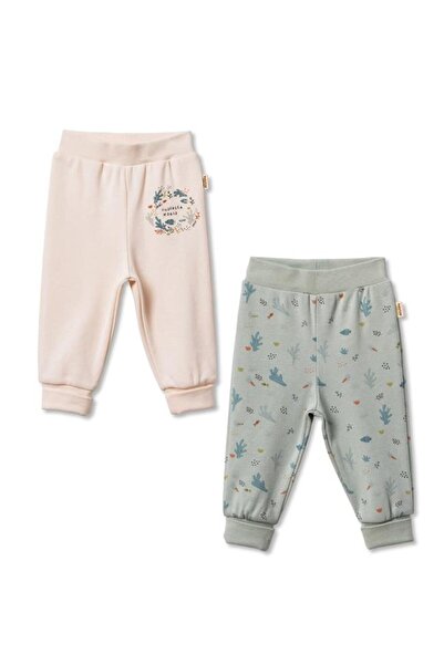 BabyCosy Organic Wear بنطلون أطفال قطعتين 100% قطن قطن عضوي، للأطفال - حديثي ...