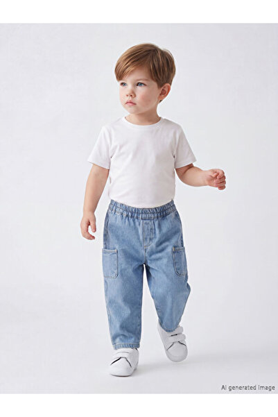 LC Waikiki Relaxed Fit for Style Seekersbaby Boy Cargo Jean Pants from Uzg Store