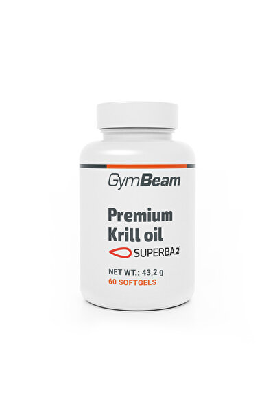 GymBeam Ulei de krill premium Superba2®, 60 capsule