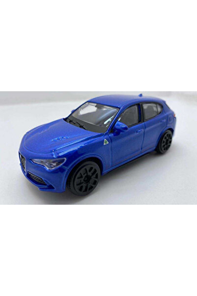 JPT Alfa Romeo Stelvio Blue Model 1:43 Bburago