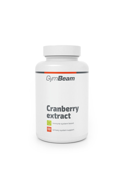 GymBeam Extract de merișoare, 120 capsule