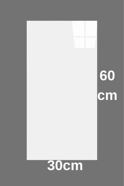 Renkli Duvarlar Shiny Düz Kırık Beyaz Parlak 30x60cm Yapışkanlı Mutfak Banyo Kaplama Köpük Duvar Paneli Kağıdı