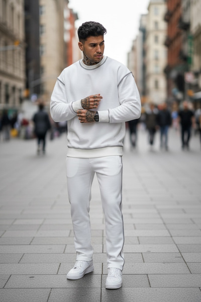 dehaine Trening pentru barbati, hanorac + pantaloni, compleu barbati, K008