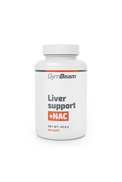 GymBeam Suport hepatic + NAC, 90 capsule