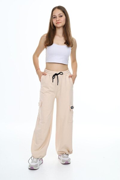 Asortix Cargo Pocket Li Wide Cut Sweatpants (with Compact Fabric Ligra)