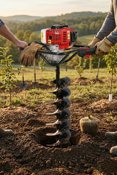 BARTECH Ag52 52 cc / 1,46 kW 2 Zamanlı Toprak Burgu Makinesi