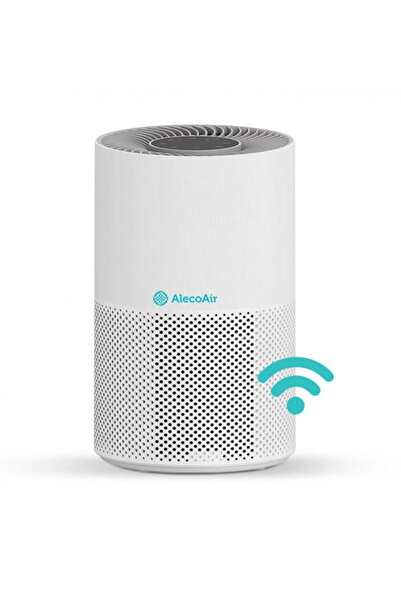 AlecoAir P30 SILK Air Purifier, WiFi, UV-C, True HEPA Active Carbon Filter, I...