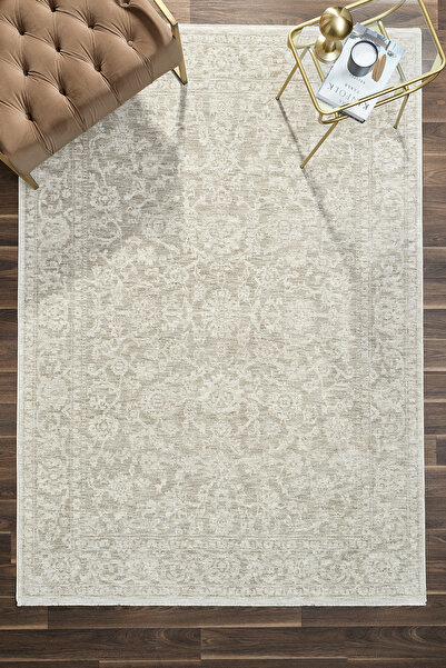 venucci home & living Frezia Floral Bambu Polyester Oturma Odası Salon Mutfak...