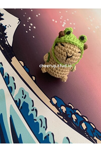 Handmade Keychain & Bag Charm Capybara