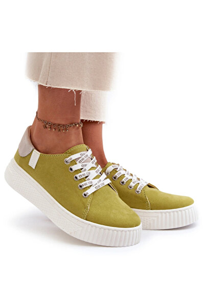 Big Star Shoes Women's sneakers MEMORY FOAM SYSTEM BIG STAR NN276003 Lime 37