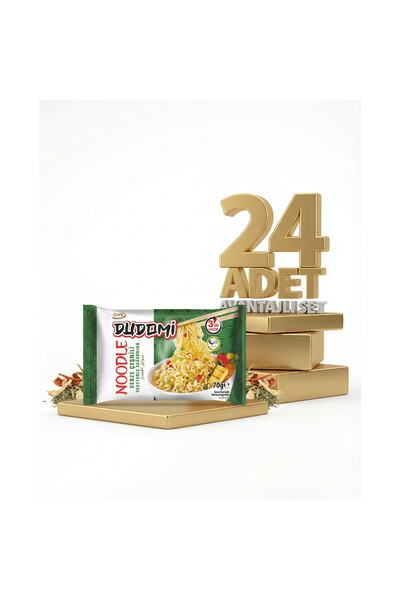 DUDOMİ Sebze Çeşnili Noodle 24x70 Gr