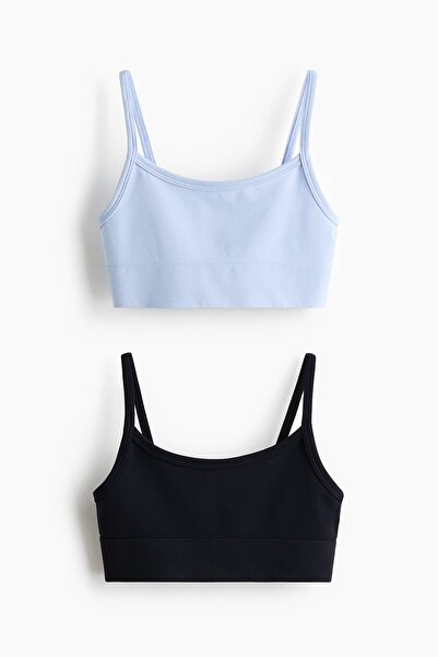 H&M 2'li Seamless Spor Üstü DryMove™