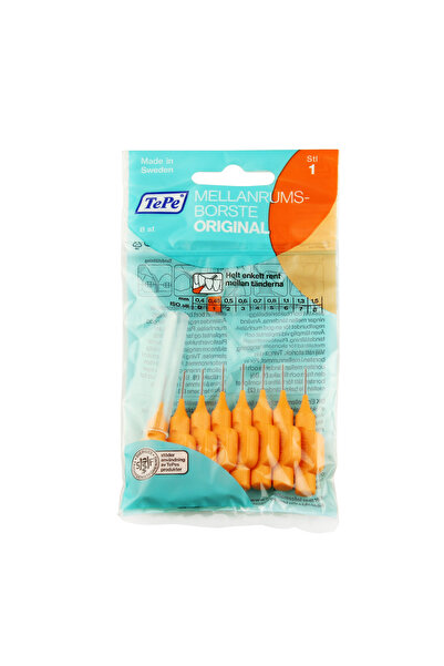 TePe Оригинални интердентални четки 1 оранжеви (0,45 мм) 8 бр.