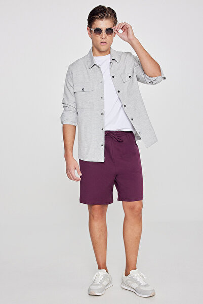 AC&Co / Altınyıldız Classics Pantaloni scurți pentru bărbați, roșu claret, bu...