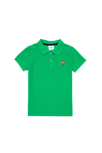 U.S. Polo Assn. Men's green with Polo Shirt color logo