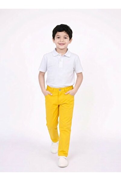 NACAR STORE Set de tricou cu mânecă scurtă și pantaloni albi pentru băieți, 2...