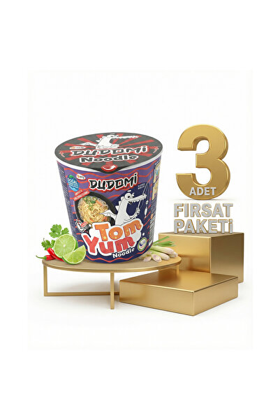 DUDOMİ Bardak Tom Yum 3x60 Gr