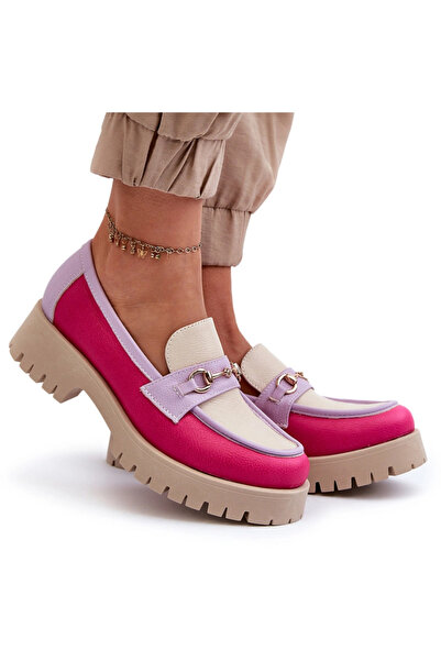 Zazoo Mocasini din piele pentru femei 3475, bej, mărimea 38