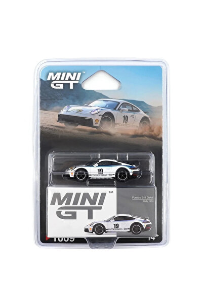 HOT WHEELS Mini GT Porsche 911 Dakar Rally 1974 #19 Blister 1:64 Diecast Mode...