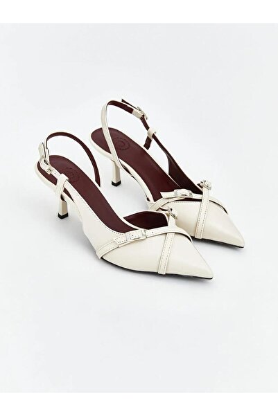 LC Waikiki Pointed Toe Women's Shoes Heeled Shoes (S6)