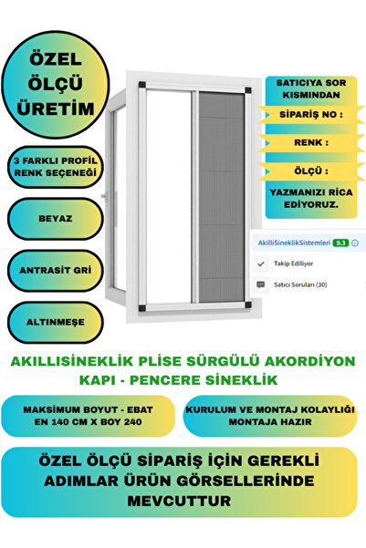av akıllı sineklik Pileli Plise Sürgülü Akordiyon Katlanır KAPI Sinekliği EN ...