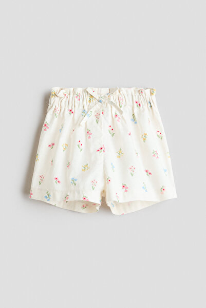 H&M Kese Kağıdı Belli Şort