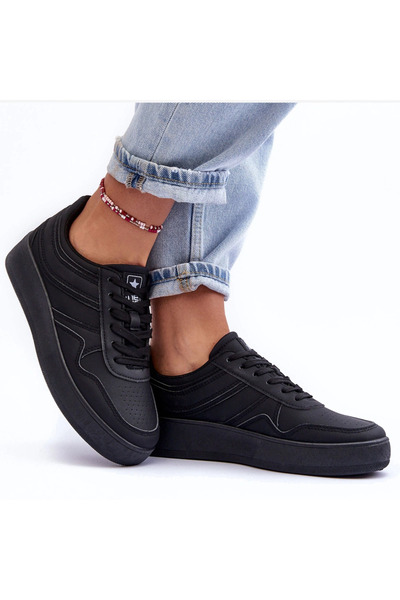 Evento Women's Sport Shoes Sneakers Black-Silver Aruba 41