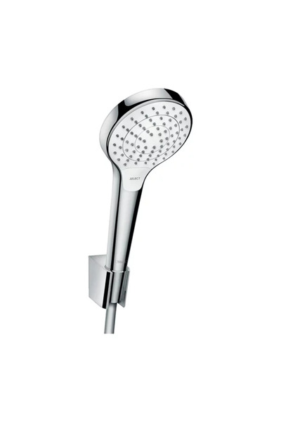 Hansgrohe Set de dus Croma Select S cu suport si furtun crom - alb