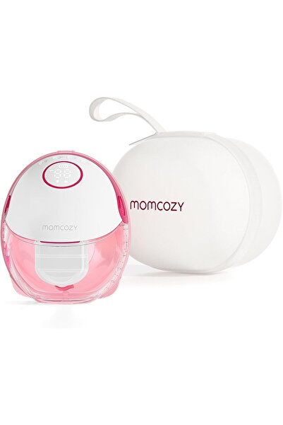 Momcozy مضخة الثدي المحمولة M6، لون عنابي