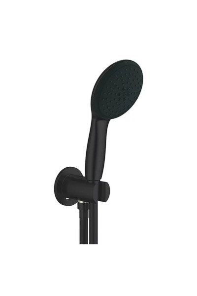 Grohe Set de dus negru mat New Tempesta 110 cu porter si alimentare