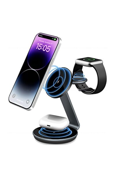 OEM 3-in-1 Wireless Charging Station