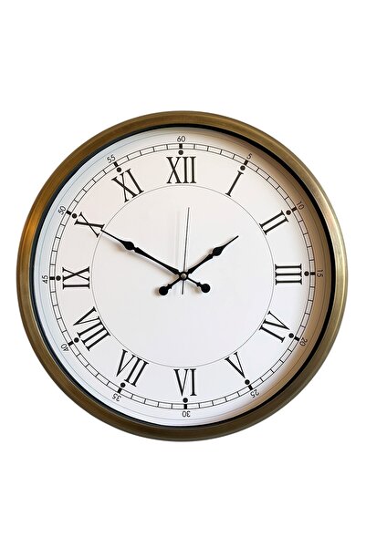 ForWhat 52cm Antique Metal Roman Numeral Wall Clock for Office Home Office Gift