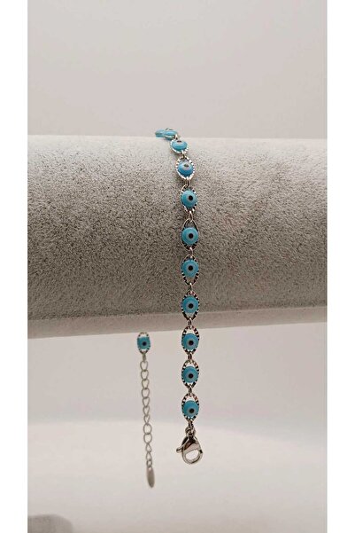 TLSMACCESORIES XUPING NAZAR BONCUKLU SILVER