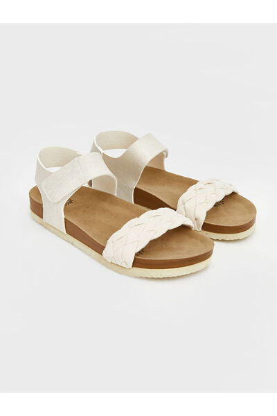 LC Waikiki LCW STEPS Плетени детайлно изработени сандали за момичета