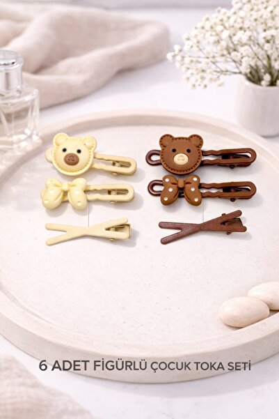 Jack Ferrero مجموعة مشابك للأطفال/الرضع مكونة من 6 قطع