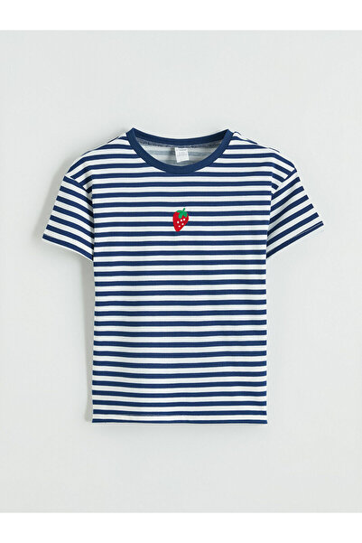 LC Waikiki Tricou pentru fetiță cu broderie pentru copii LCW