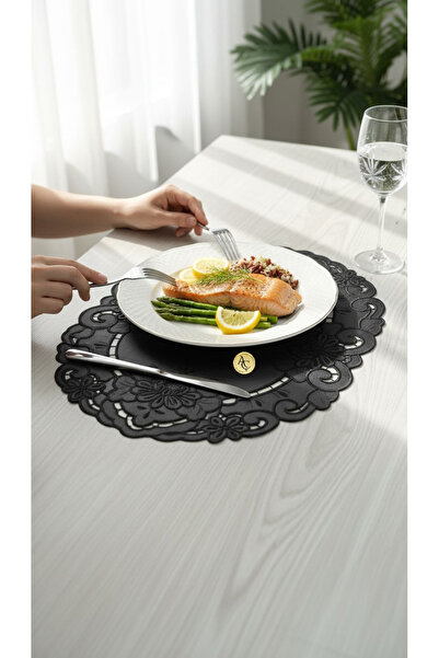 Altın Çeyiz Tekstil Deri Supla Kesme Delik İşi Supla Amerikan Yemek Servisi S...