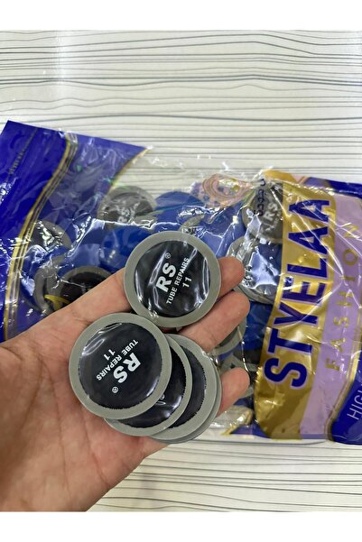 OEM İç ve Dış Lastik Uyumlu Yuvarlak Yama A Kalite 50 Adet
