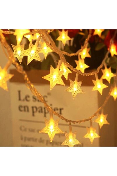 EASERA TİCARET Daylight 5Mt Star Decor Lamp with Plug (5473)