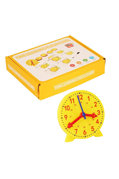 MATTELOT TOYS Joc educativ de invatarea citirii ceasului analog, 72 piese
