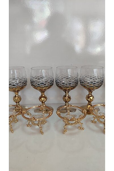 FTH DİZAYN Butterfly Collection 6-Person Titanium Coffee Side Table and Delig...