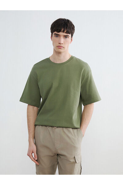 LC Waikiki Ανδρικό μπλουζάκι με λαιμόκοψη Özmarka New Season