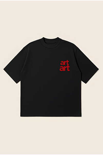 Moon Dancer Μπλουζάκι ArtArt Oversize Boxy Cut Unisex 100% βαμβακερό με στάμπ...