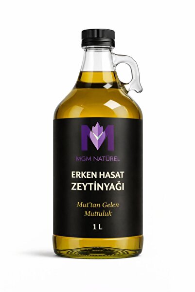 MGM NATUREL MUT ERKEN HASAT DOĞAL ZEYTİNYAĞI 1LT GALON ŞİŞE