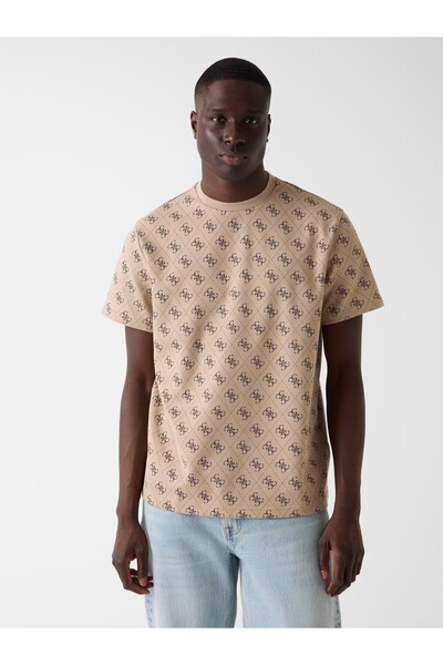 Guess Jacquard Logo T-Shirt M6GP34K3200