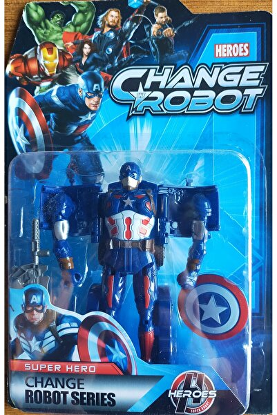 GÜVEN YENİLMEZ KAHRAMAN DEMİR ADAM KAPTAN AMERİKA OYUNCAK